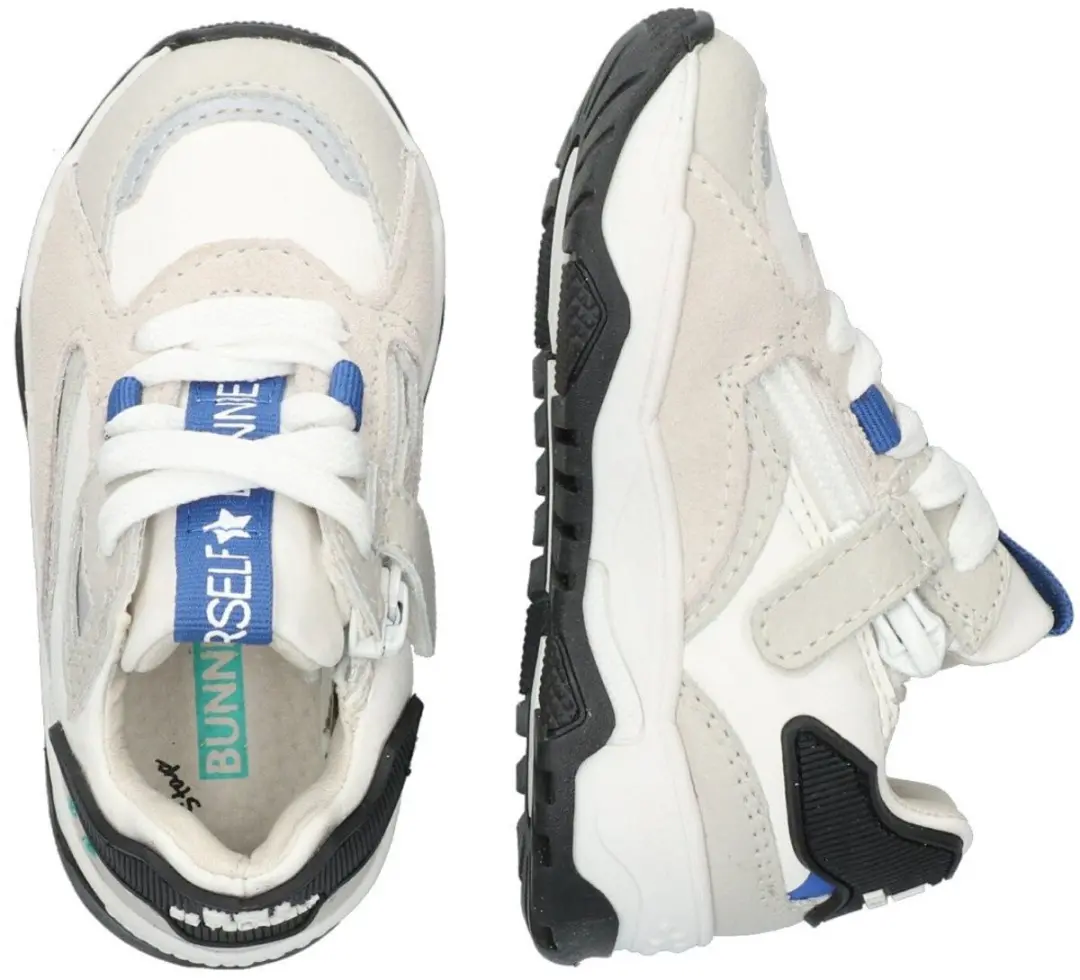 BunniesJR Cody Chunky Lage Sneakers - Wit - afbeelding 6 van 6