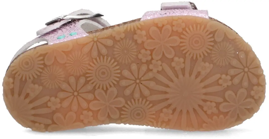 BunniesJR Babette Beach Platte Sandalen - Paars - afbeelding 4 van 6