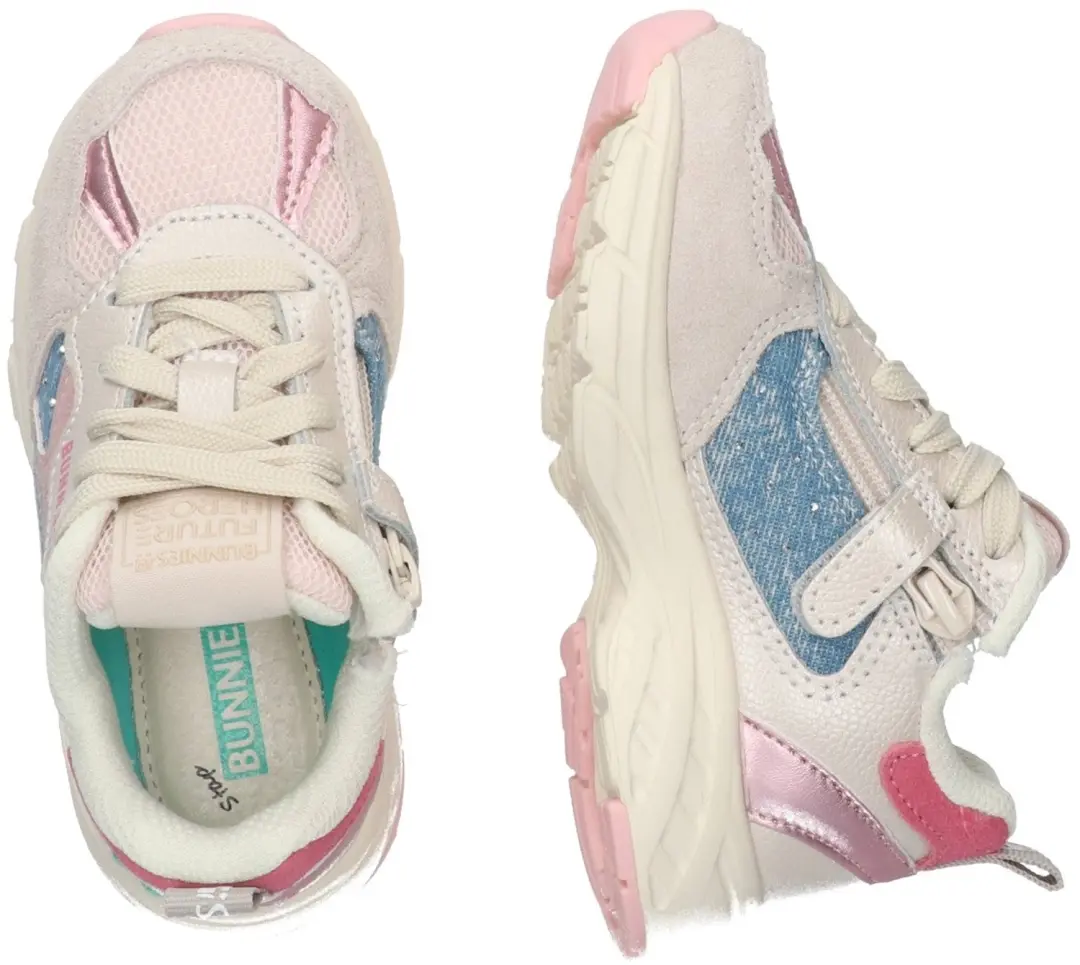 BunniesJR Daan Dash Sneakers - Maat 29 - Roze - afbeelding 2 van 2