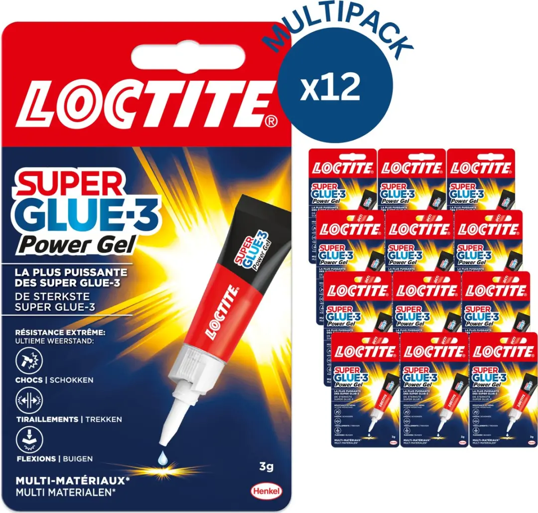 Loctite Power Gel 12 x 3 g