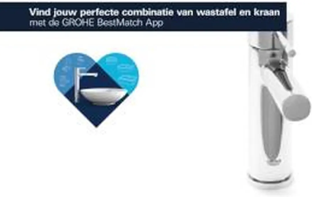 Grohe Essence New Wastafelkraan 34294001 - Chroom - afbeelding 5 van 6