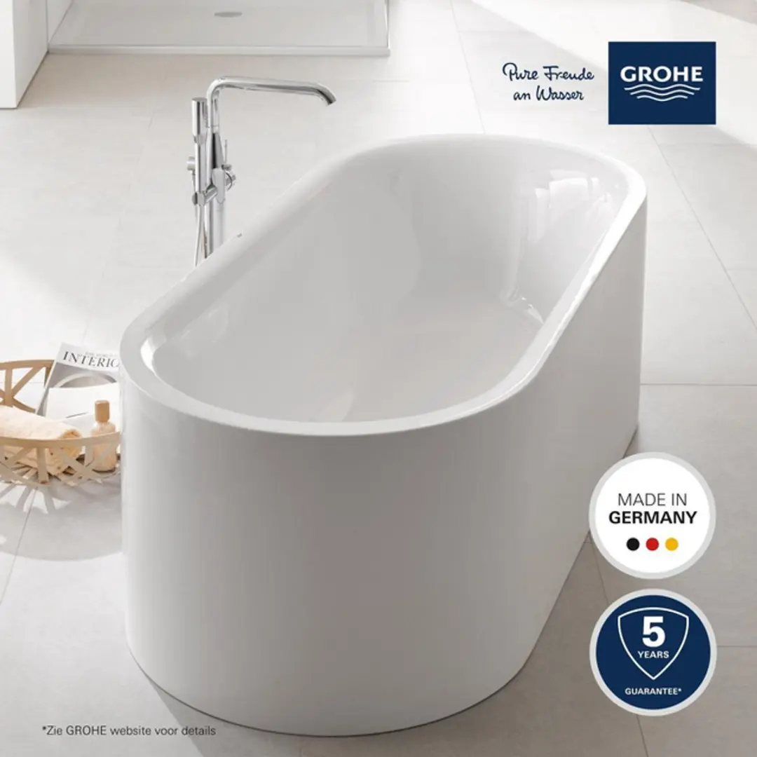 GROHE Essence 23491001 Badkraan - Vrijstaand - Chroom - afbeelding 4 van 6