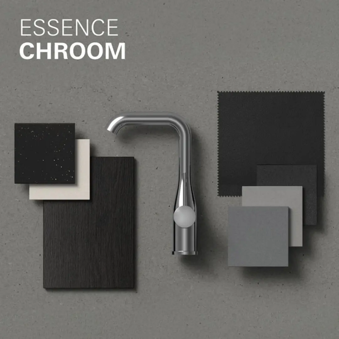 GROHE Essence 23491001 Badkraan - Vrijstaand - Chroom - afbeelding 6 van 6