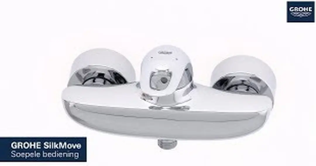Grohe Eurostyle New Douchekraan 15cm - Chroom - afbeelding 2 van 5