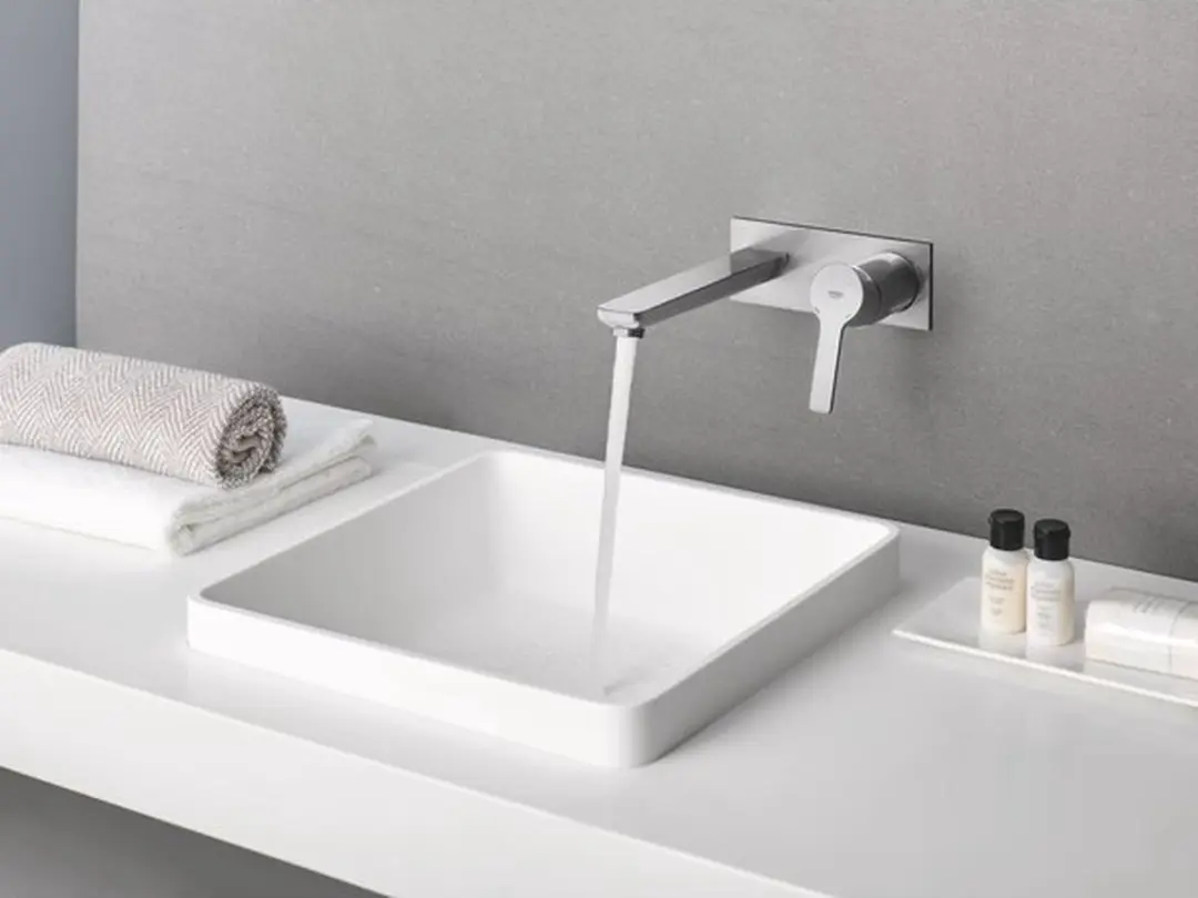 GROHE Lineare Tweegats Wastafelkraan L