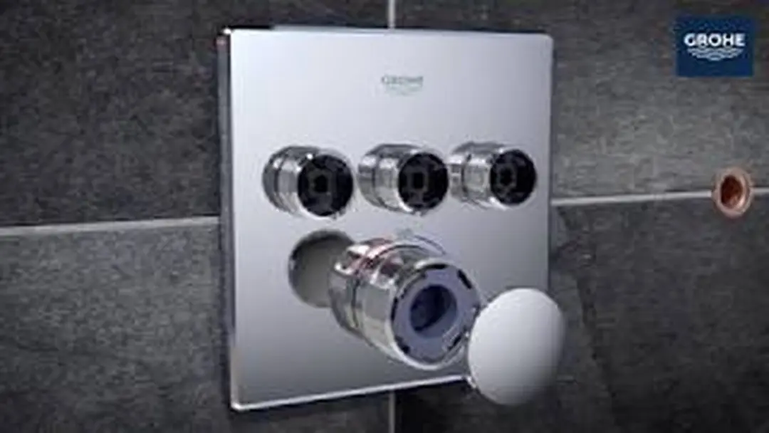 GROHE Grohtherm SmartControl 29157LS0 Thermostate Douchekraan - Wit - afbeelding 4 van 6