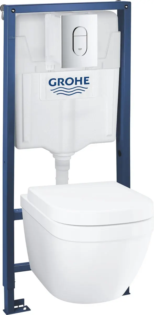 GROHE Solido Compact 4-in-1 toiletset met hangend toilet