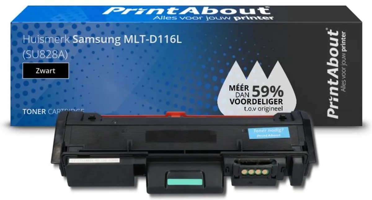 PrintAbout MLT-D116L Toner Zwart