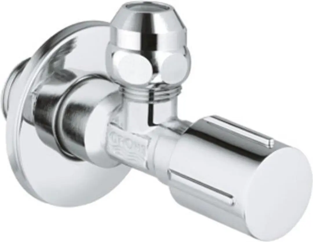 Grohe Supersteel Hoekstopkraan 1/2x3/8 inch - afbeelding 4 van 5