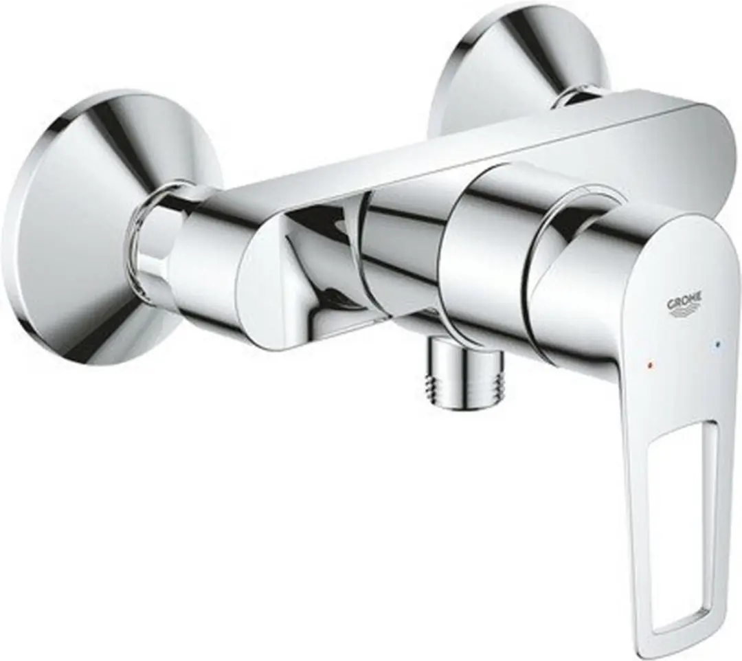 GROHE BauLoop Douchemengkraan Wandmodel Chroom - afbeelding 3 van 6