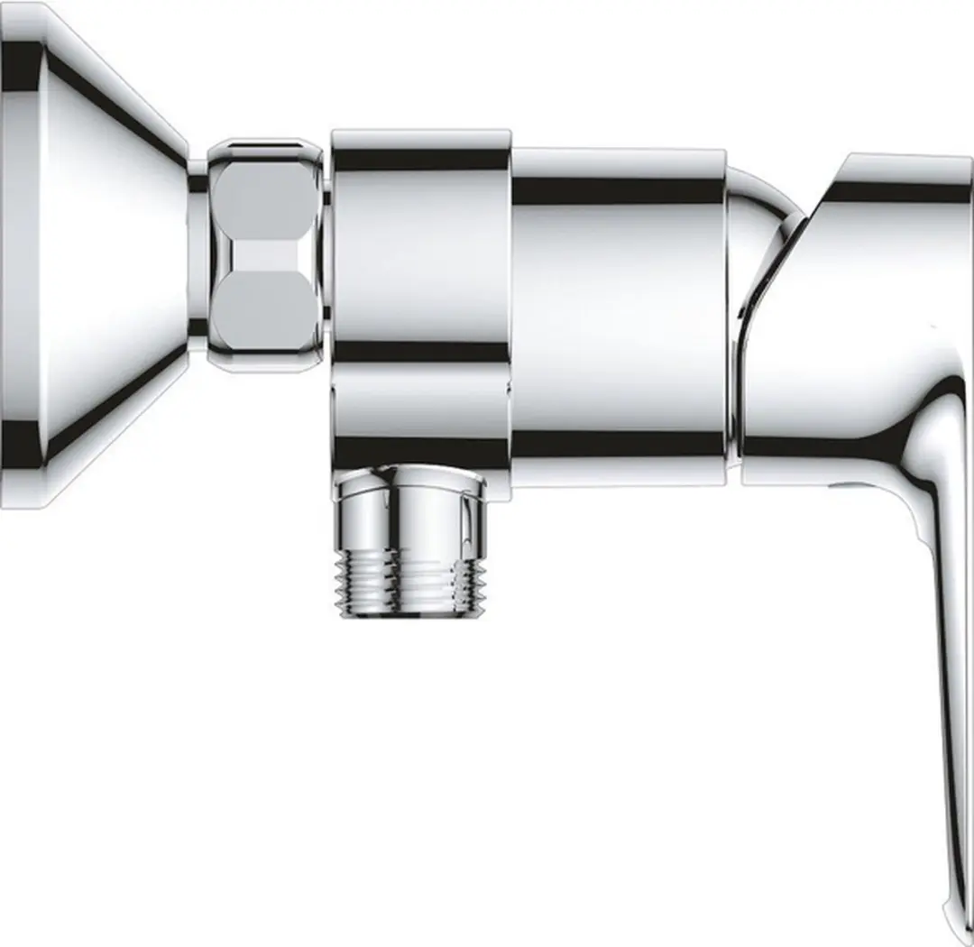 GROHE BauLoop Douchemengkraan Wandmodel Chroom - afbeelding 4 van 6