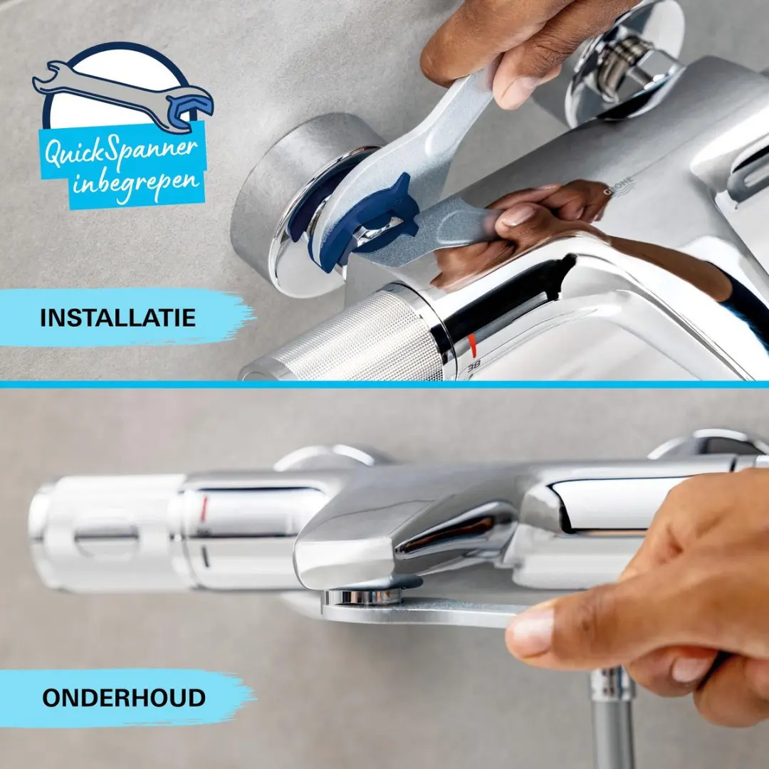 GROHE Start Edge Douchemengkraan Chroom - afbeelding 5 van 6