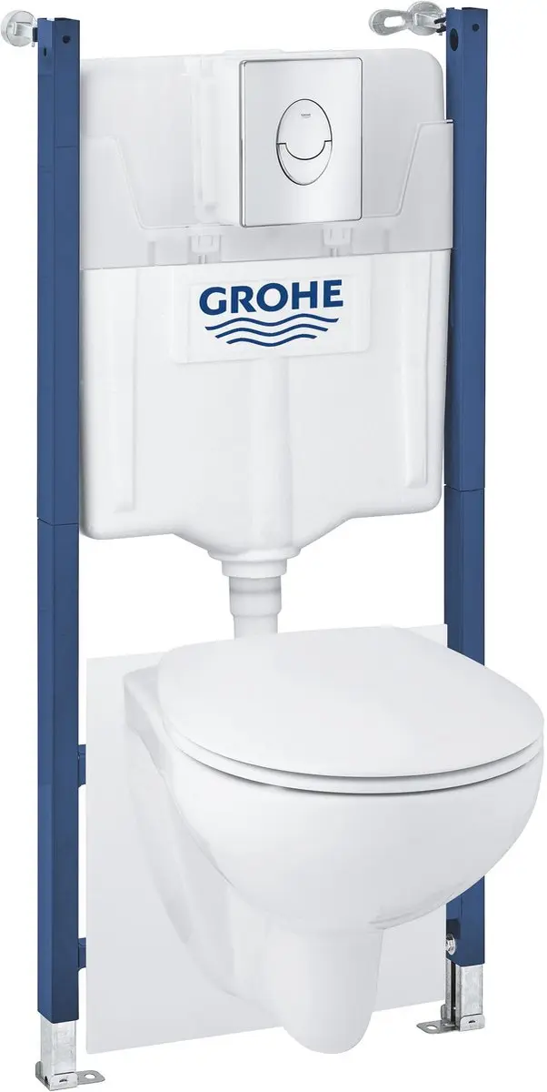GROHE Bau Ceramic Wandcloset met Toiletbril