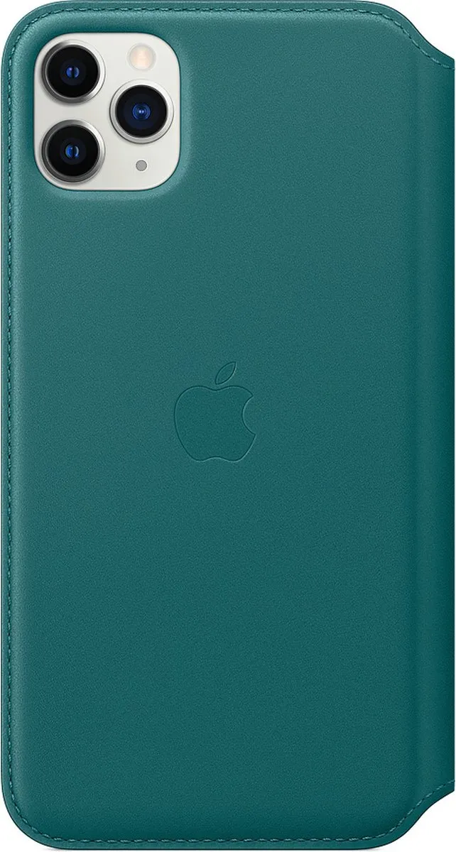 Apple iPhone 11 Pro Max Folio Hoesje - Peacock - afbeelding 6 van 6