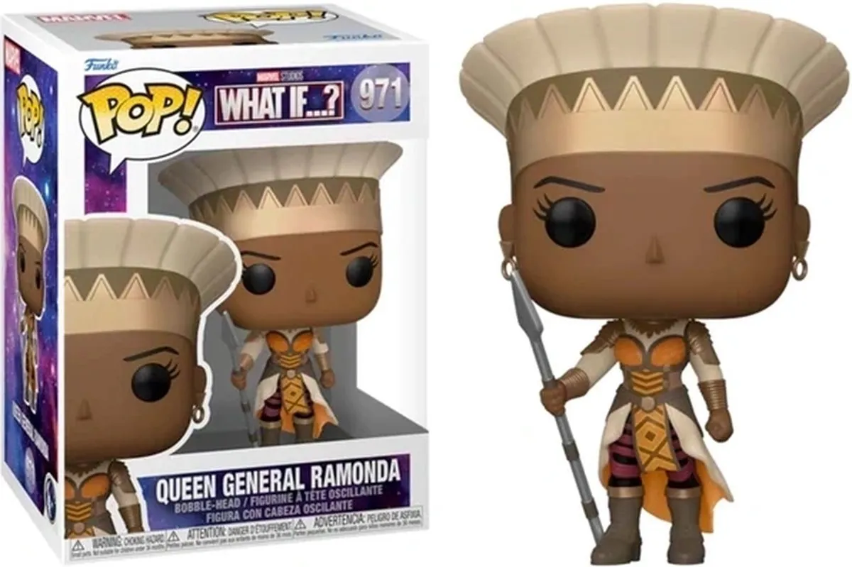 Marvel Funko POP! What If...? The Queen Verzamelfiguur - 9cm - Multicolor - afbeelding 6 van 6
