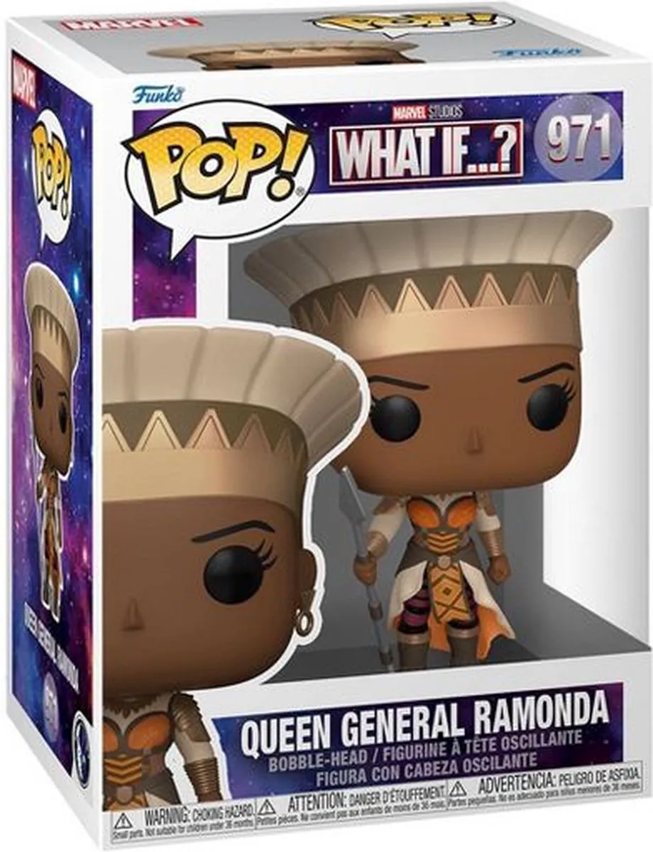 Marvel Funko POP! What If...? The Queen Verzamelfiguur - 9cm - Multicolor