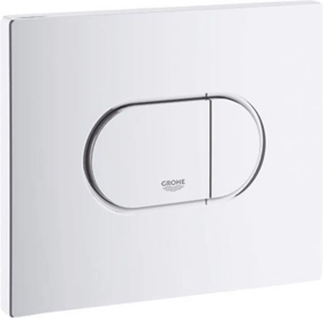 Grohe Arena Cosmopolitan WC Bedieningsplaat Wit - afbeelding 2 van 6