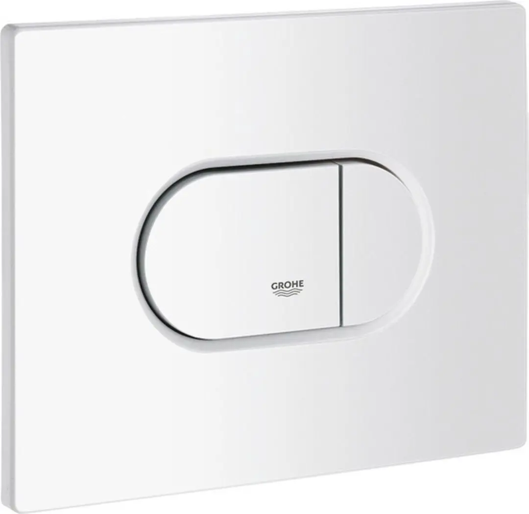 Grohe Arena Cosmopolitan WC Bedieningsplaat Wit - afbeelding 3 van 6