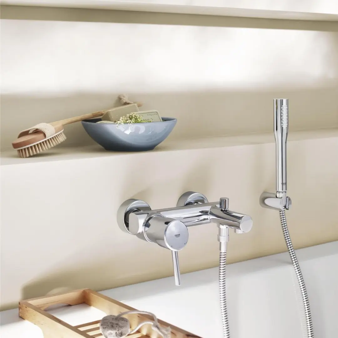 Grohe Concetto Badkraan 32212001 - Chroom - afbeelding 2 van 6