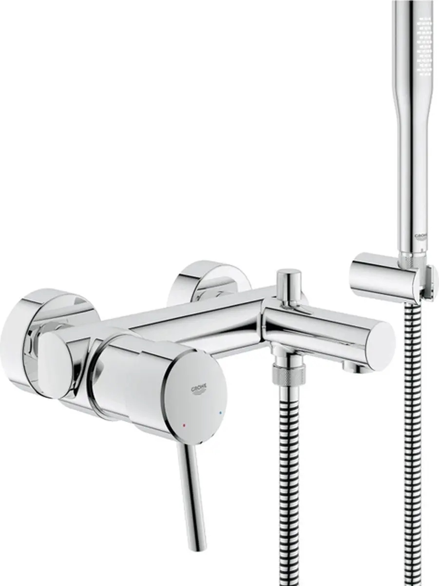 Grohe Concetto Badkraan 32212001 - Chroom - afbeelding 6 van 6