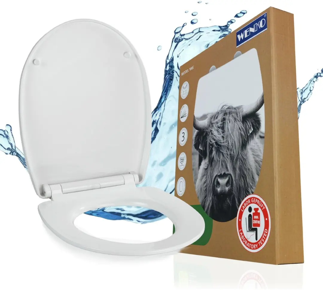 Wenko WC-deksel Yak - Meerkleurig - afbeelding 6 van 6