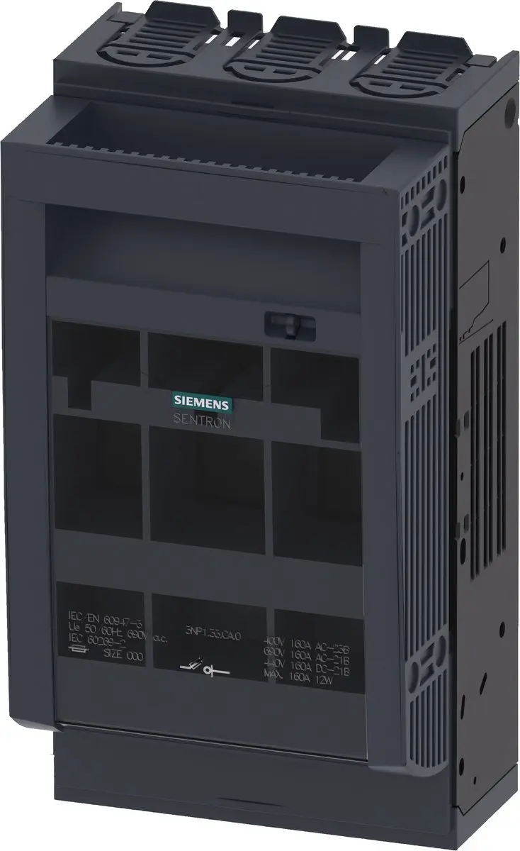 Siemens 3NP11331CA10 Lastscheidingsschakelaar 3-polig 160A - afbeelding 3 van 6