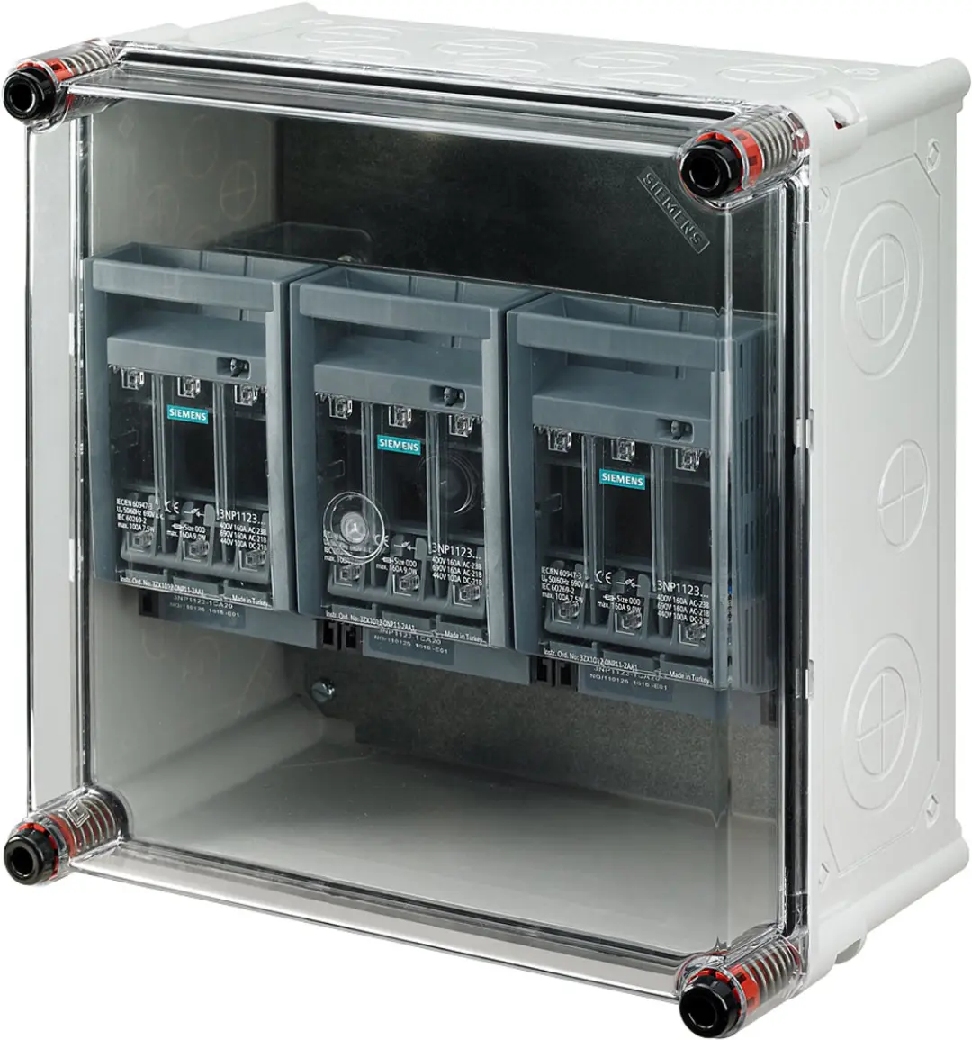 Siemens 3NP11331CA10 Lastscheidingsschakelaar 3-polig 160A - afbeelding 4 van 6