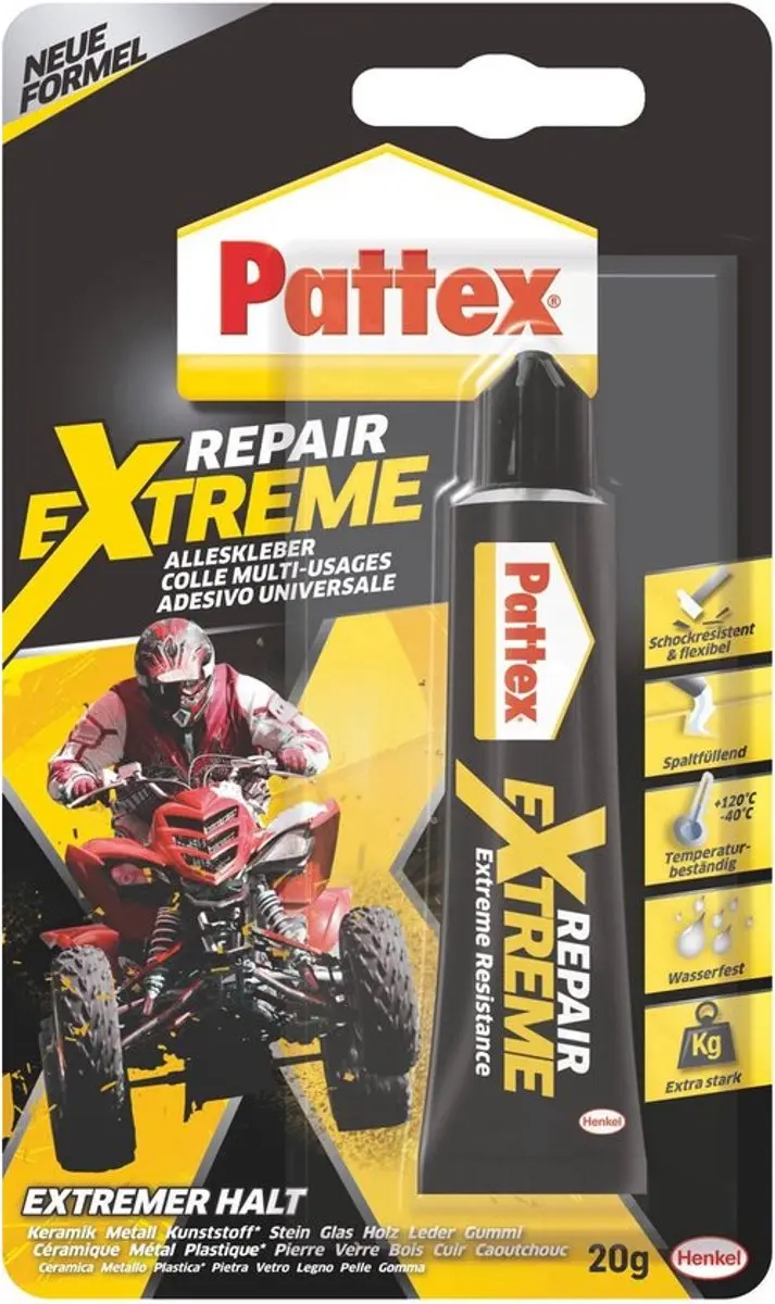 Pattex Repair Extreme PRXG2 Kunststoflijm 20g