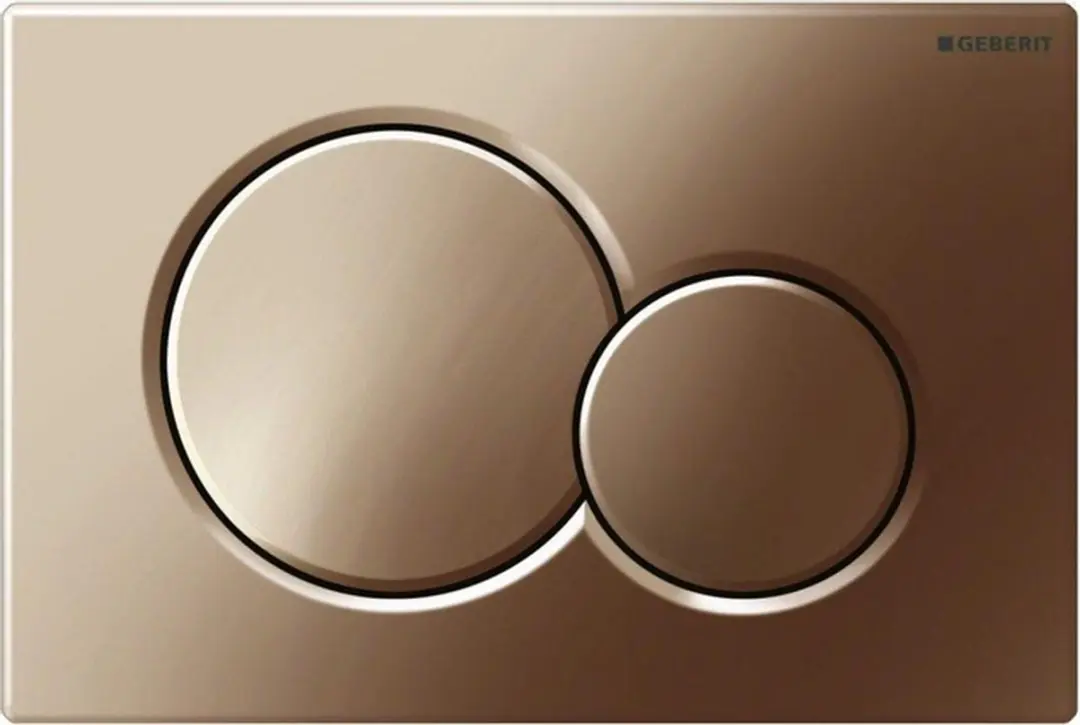 Geberit Sigma 01 Bedieningspaneel - Glans Messing - afbeelding 2 van 6