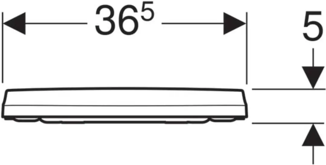 Geberit iCon Closetzitting Topfix Softclose Quick Release Glans Wit - afbeelding 5 van 6