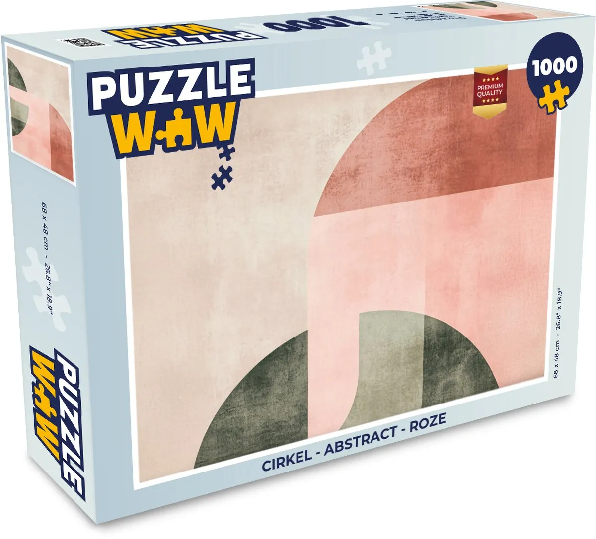 PuzzleWow Abstract Legpuzzel 1000 Stuks