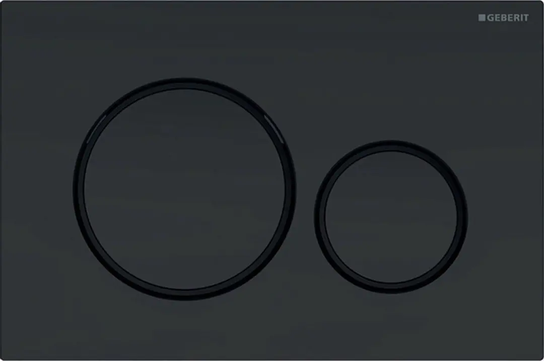 Geberit Sigma 20 Bedieningspaneel Mat Zwart
