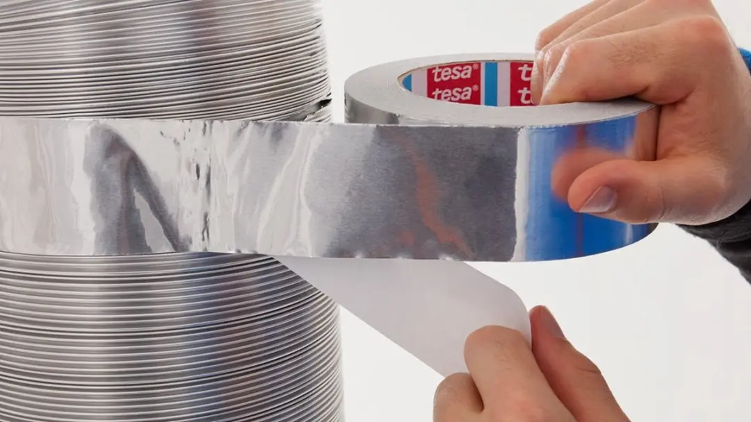 Tesa Aluminiumtape 63632 50m x 50mm - afbeelding 3 van 4
