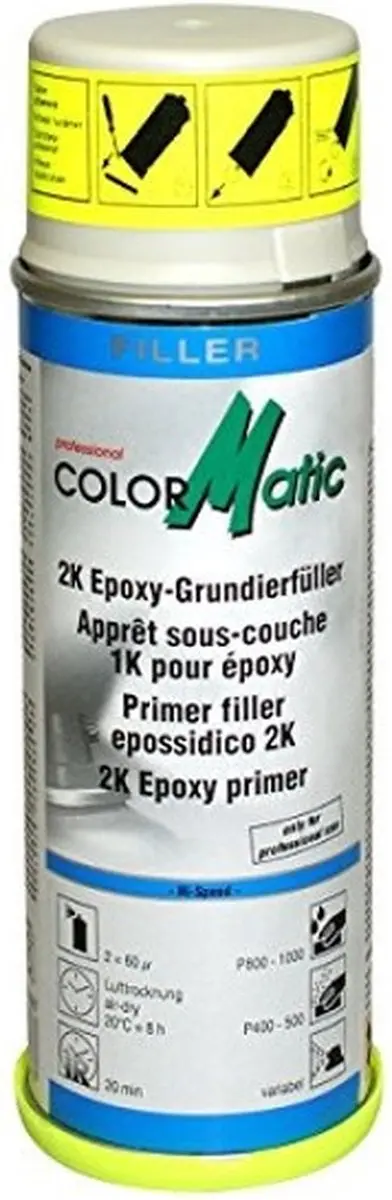 Motip Colormatic 2K Epoxy Primer 200ml - afbeelding 2 van 3