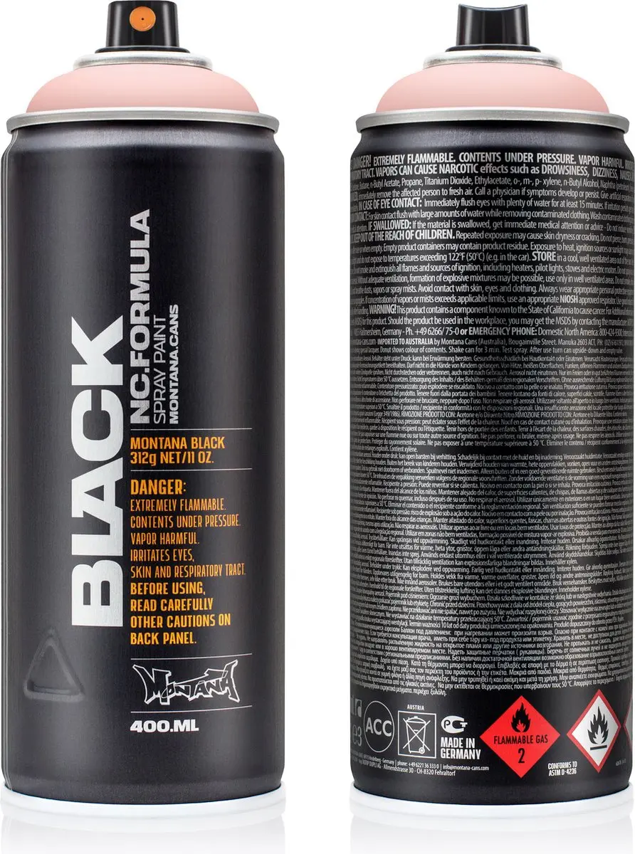 Montana BLACK 3200 Cocktail spuitbus 400ml