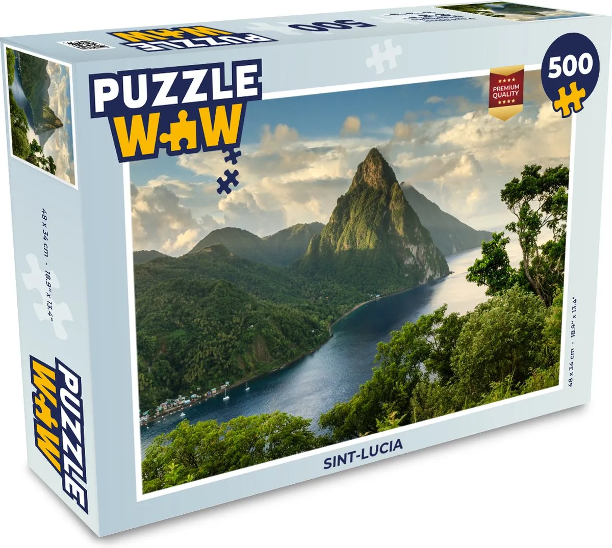 PuzzleWow Sint-Lucia Legpuzzel 500 Stuks