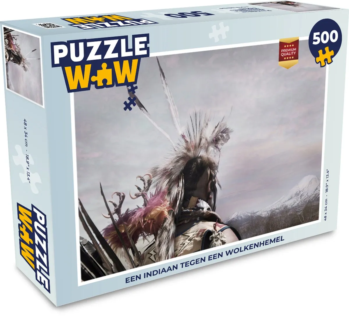 PuzzleWow Legpuzzel 500 Stuks