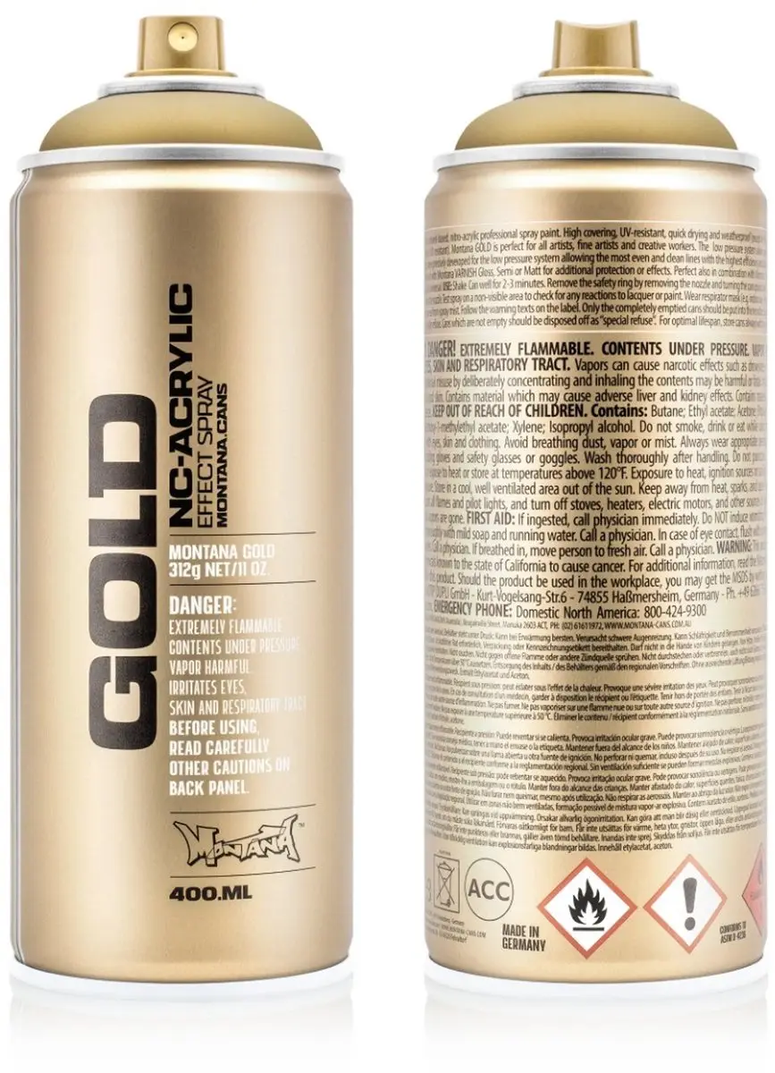 Montana GOLD M3010 Gold Mat spuitbus 400ml