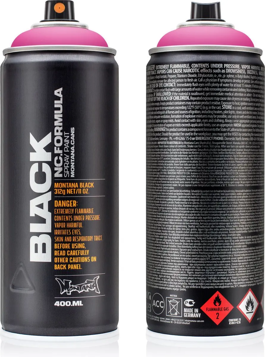Montana BLACK 3148 Beast spuitbus 400ml