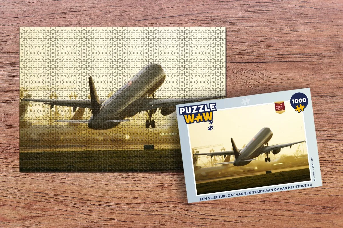 PuzzleWow Legpuzzel 1000 Stuks Multicolor