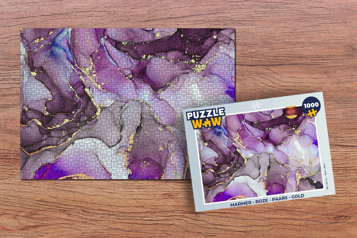 PuzzleWow Legpuzzel 1000 Stuks - Multicolor