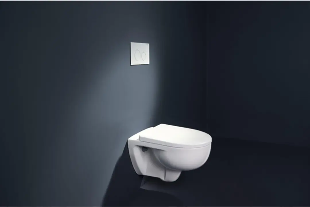 Geberit Renova Hangtoilet TurboFlush Wit - Softclose Quickrelease - afbeelding 2 van 6