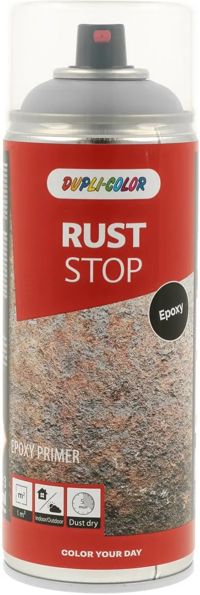 DupliColor Rust Stop Epoxy Primer Grijs Spuitbus 400ml