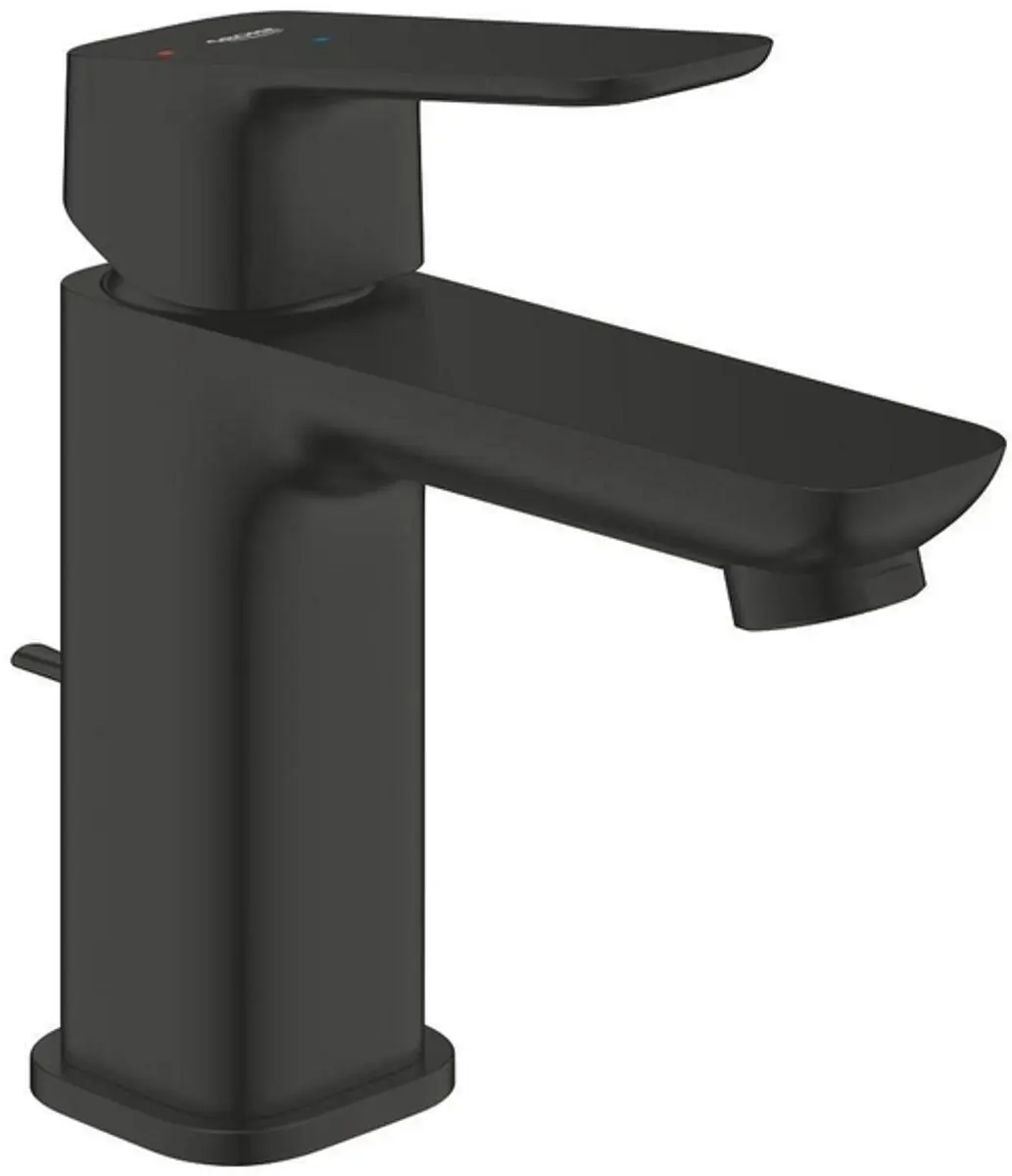 Grohe Cubeo Wastafelmengkraan - S-size - uitloop 10.6cm - opbouw - zwart mat - afbeelding 2 van 2