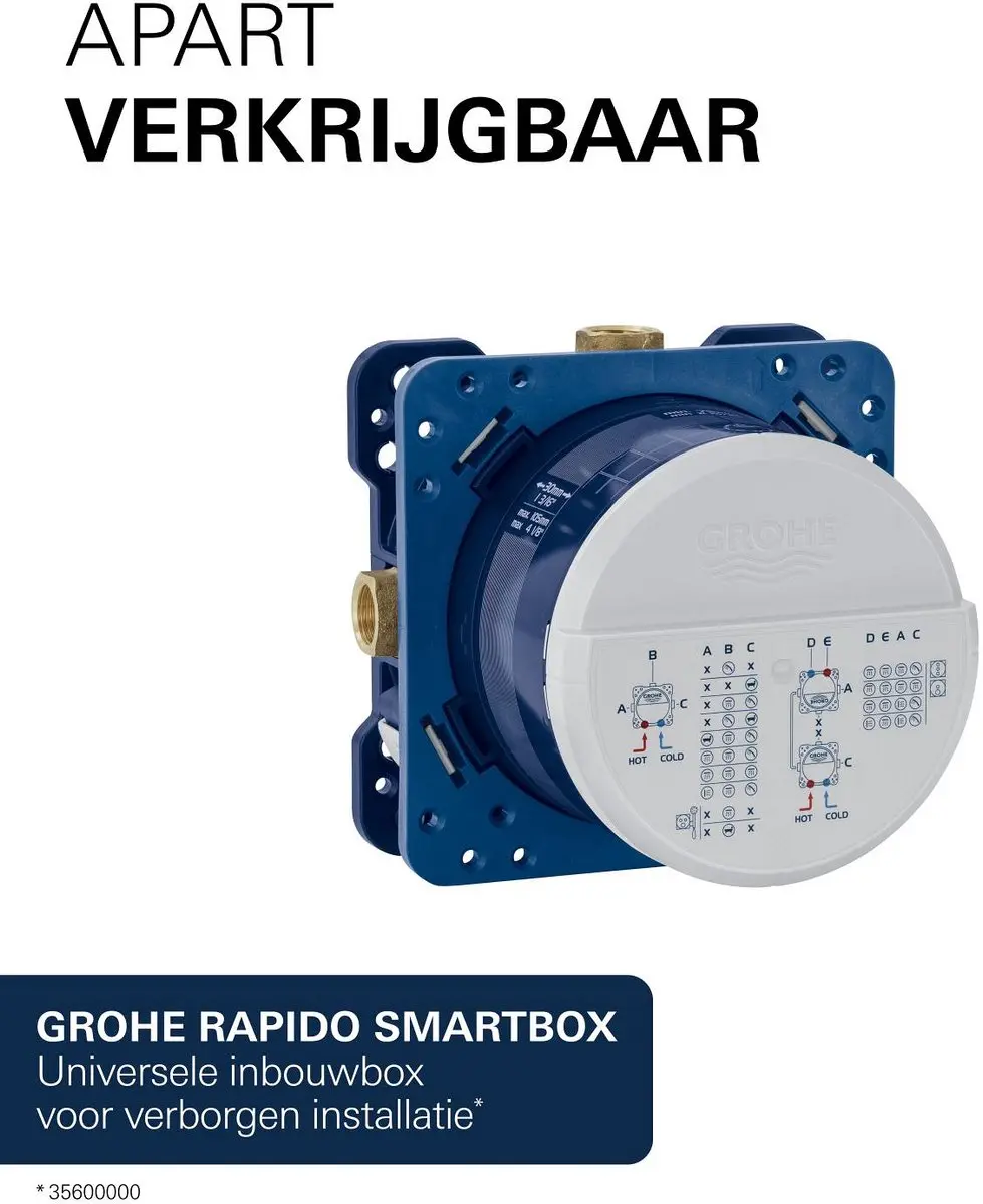 Grohe Lineare New Badmengkraan 240642431 - Matte Black - afbeelding 3 van 6