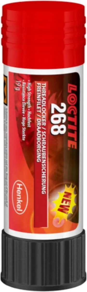 LOCTITE 268 Schroefdraadborging Stick Rood 19 gram