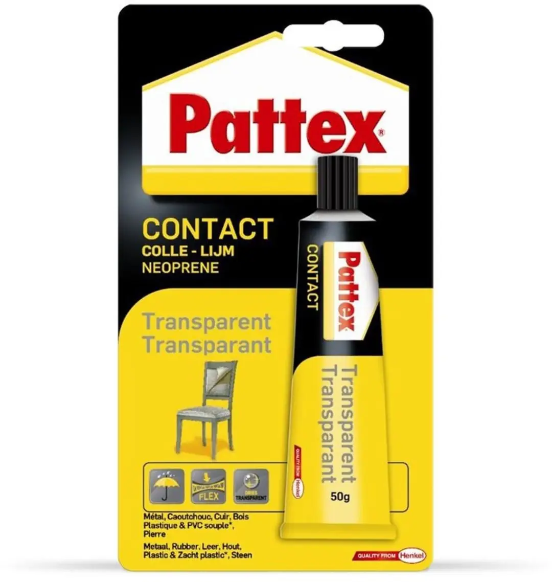 Pattex Contactlijm Transparant 50g - afbeelding 4 van 6