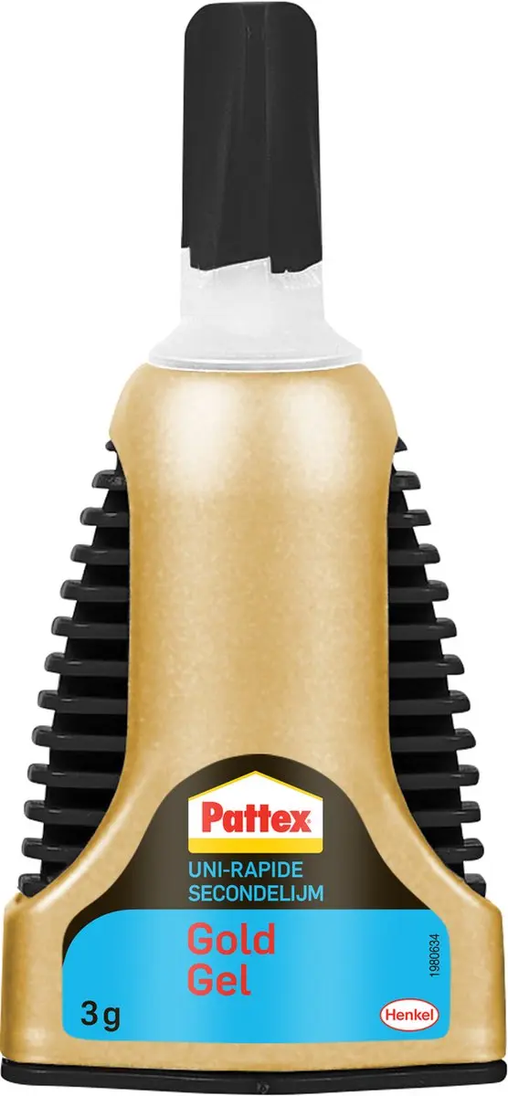 Pattex Gold Gel Secondelijm 3g - afbeelding 4 van 6