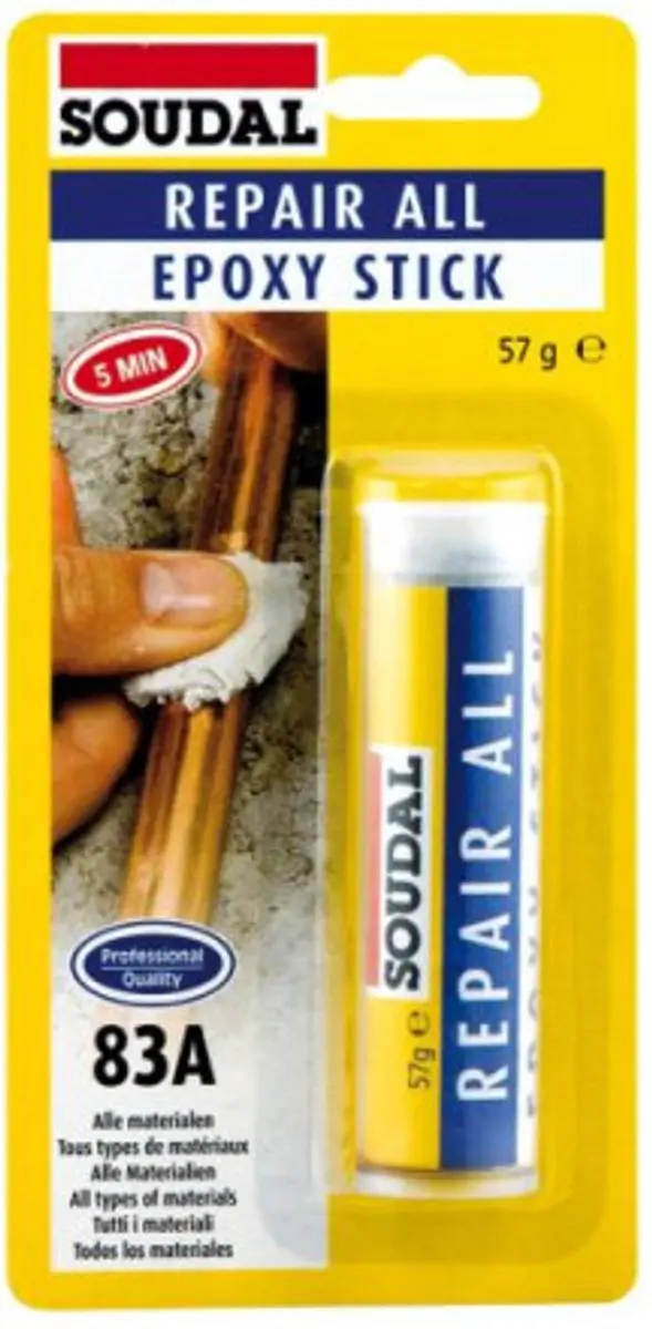 Soudal 60g repair all epoxy stick