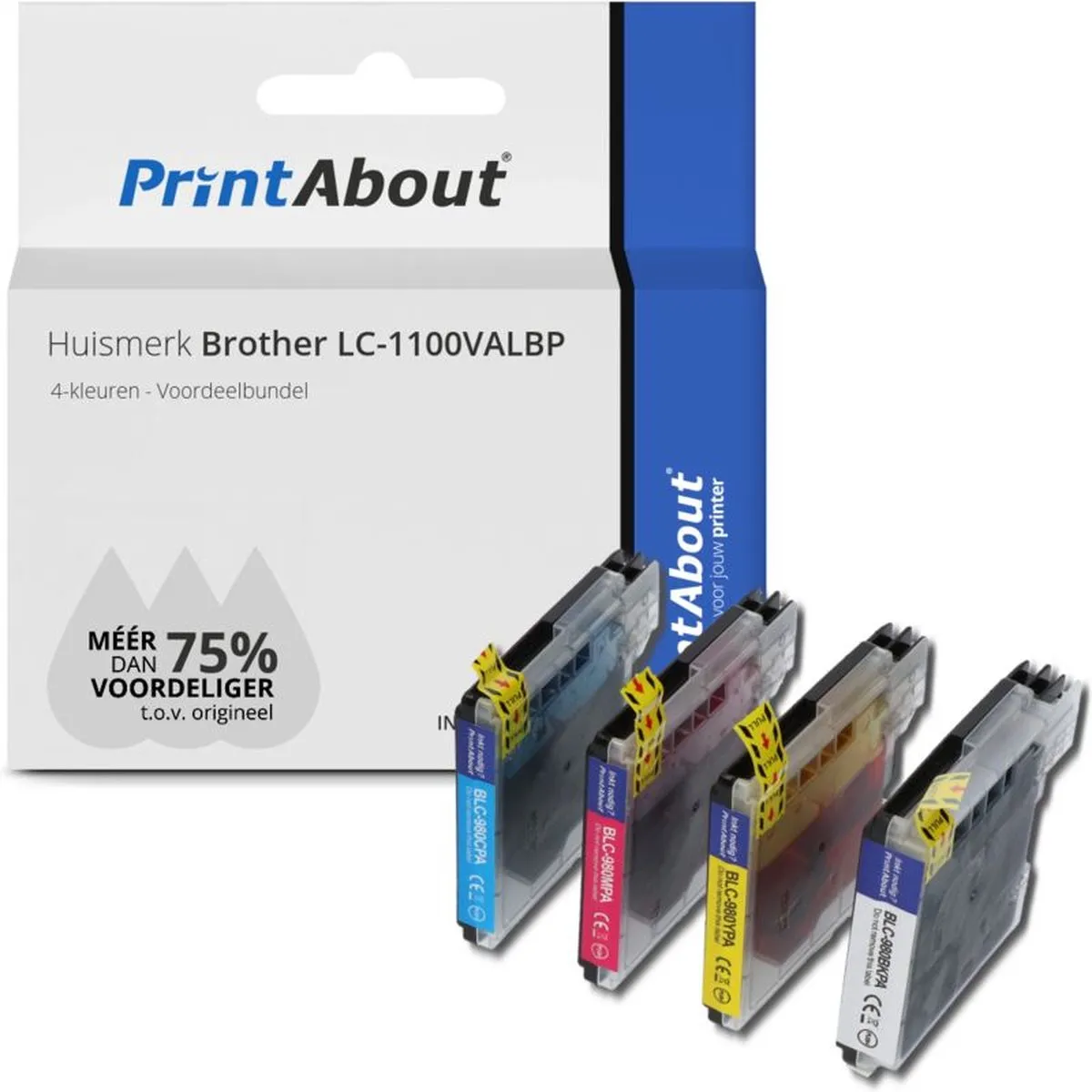 PrintAbout LC-1100VALBP-PA2 Inktcartridge
